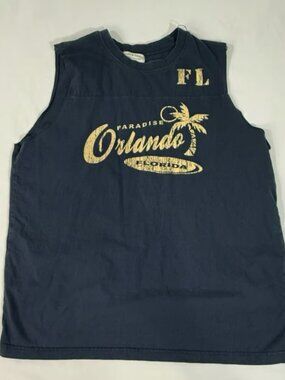 Men's Sleeveless Shirt Pacific & Company Orlando FL Size MEDIUM